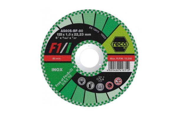 Rezalna plošča F1 125x1,0x22,23 mm 25kos