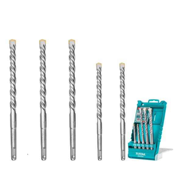 5-delni set svedrov SDS plus za beton/ INDUSTRIAL (TAC190501)