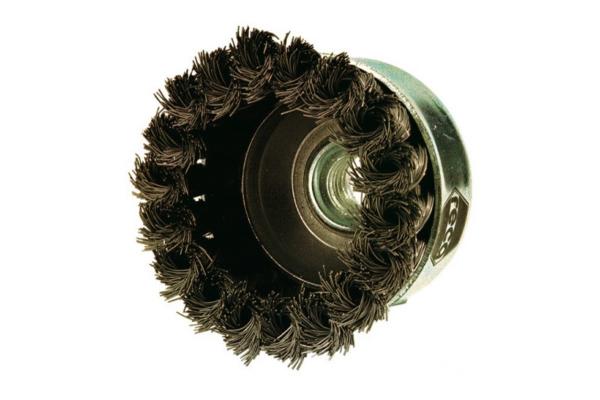 Žična krtača s posodo 0,8 GEZ M14 80mm
